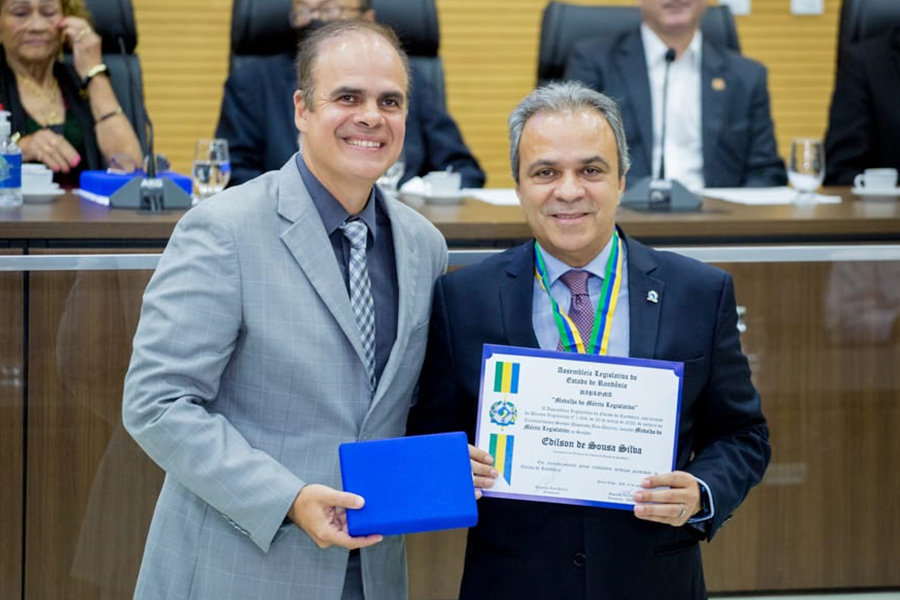 Deputado Alan Queiroz Presta Homenagem A Conselheiro Do Tce E