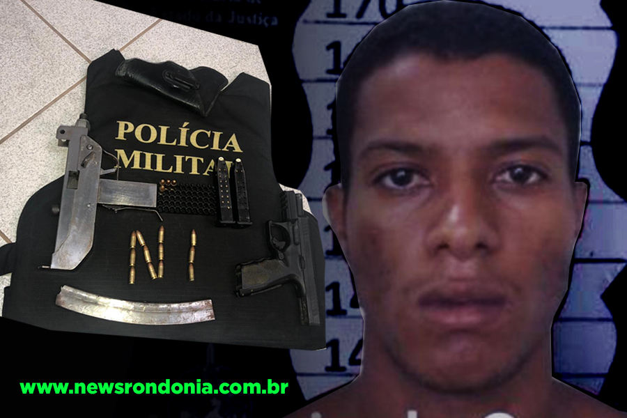 CONFIRMADO - Foragido de alta periculosidade atira em policiais com metralhadora e morre; veja vídeo - News Rondônia