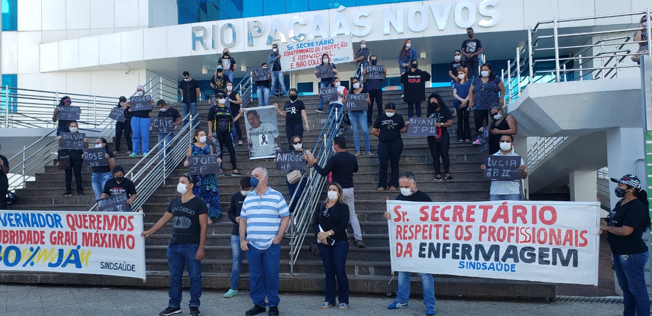 MAURO NAZIF PARTICIPA DE ATO EM FAVOR DOS PROFISSIONAIS DA SAÚDE - News Rondônia