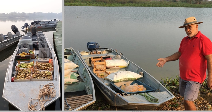 Ação Bicho Vivo leva alimentos a locais remotos do Alto Pantanal - News Rondônia