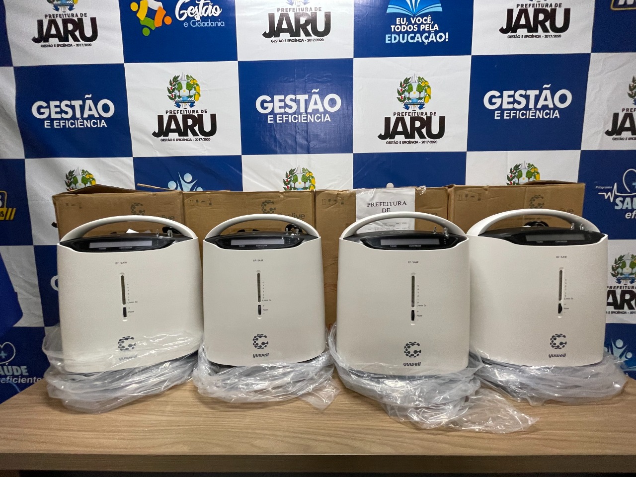 Jaru recebe 4 concentradores de oxigênio - News Rondônia