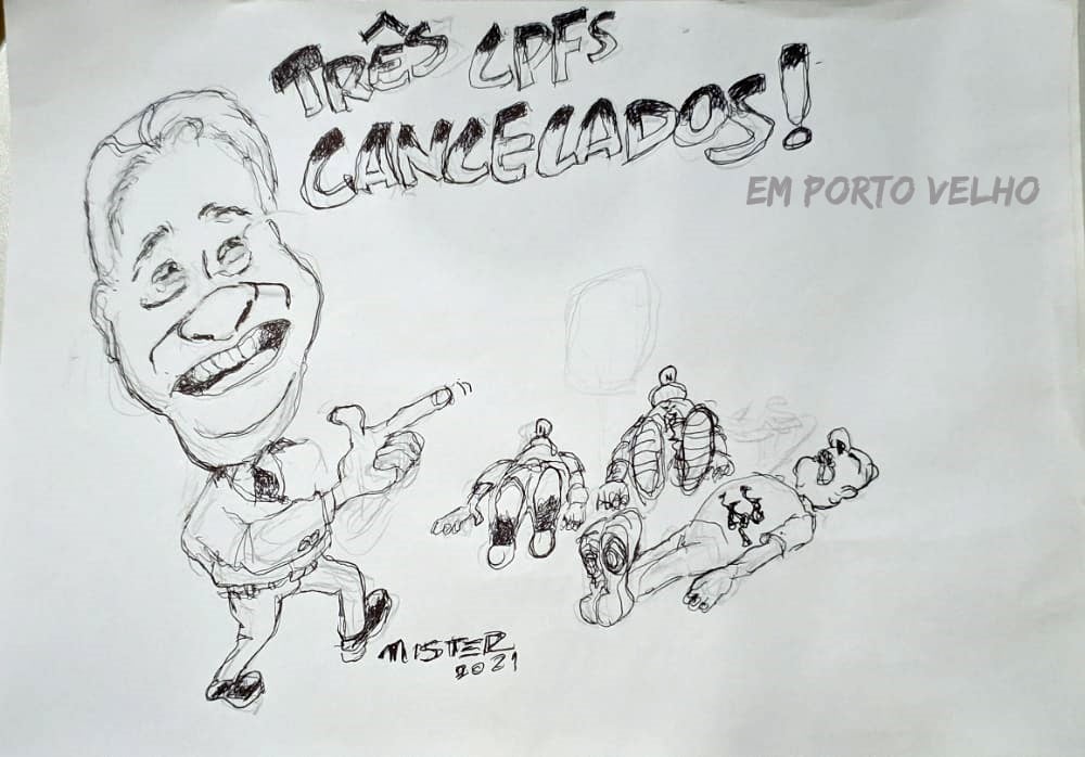 CHARGE DO NEWS: Três cpf's cancelados! - News Rondônia