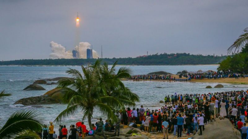 Como foi a reentrada de foguete chinês descontrolado, que caiu no Oceano Índico - News Rondônia