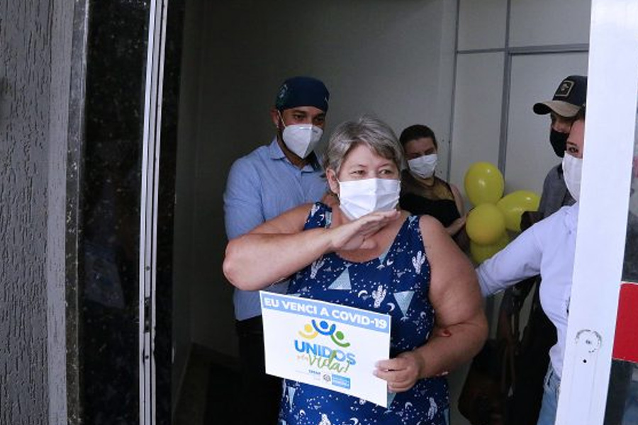 Terceiro paciente do Mato Grosso do Sul em tratamento da covid-19 em Rondônia recebe alta hospitalar - News Rondônia