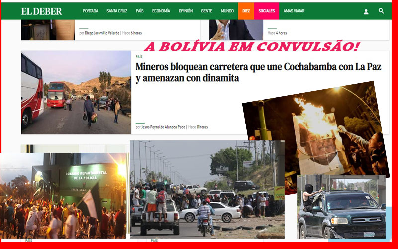 VIOLÊNCIA NA BOLÍVIA PREOCUPA FAMÍLIAS DE MILHARES DE JOVENS BRASILEIROS, ESTUDANTES DE MEDICINA - News Rondônia