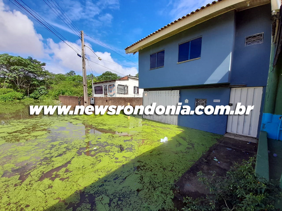IMAGENS QUE FALAM POR SI - Moradores ilhados em bairro de Porto Velho - News Rondônia