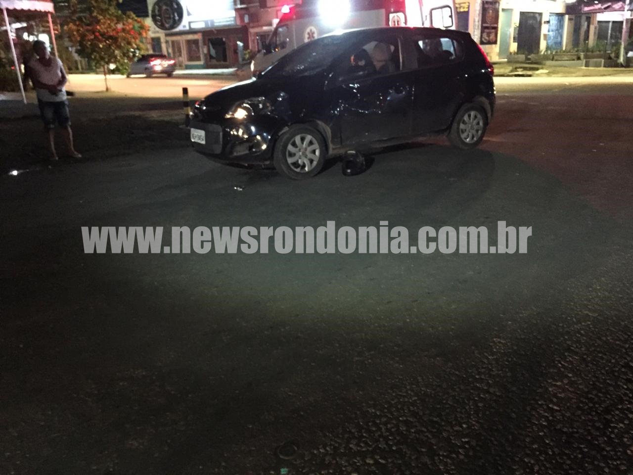 MOTORISTA AVANÇA A PREFERENCIAL E COLIDE COM MOTO NA AVENIDA ABUNÃ EM PORTO VELHO - News Rondônia