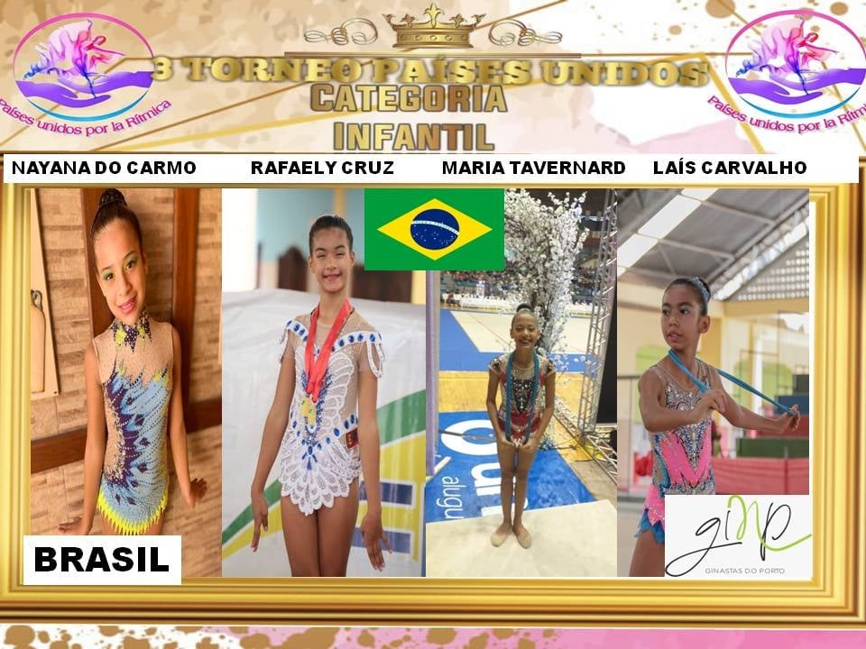 Meninas 'Ginastas do Porto' vão participar do Torneio Países Unidos, na Argentina neste fim de semana - News Rondônia