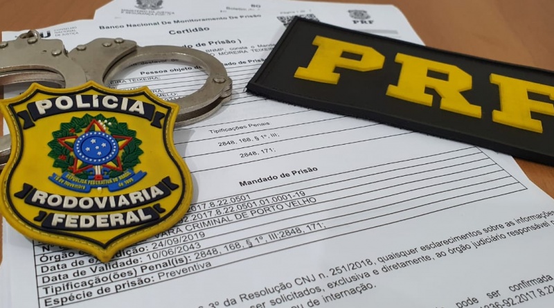 Em Rondônia, PRF cumpre 3 mandados de prisão - News Rondônia