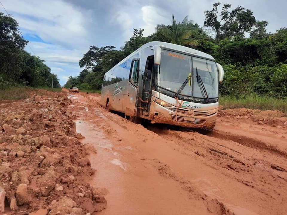 Br-319: reconstrução não sai antes de 2022; LDO estabeleceu apenas 20 km de asfalto como meta - News Rondônia