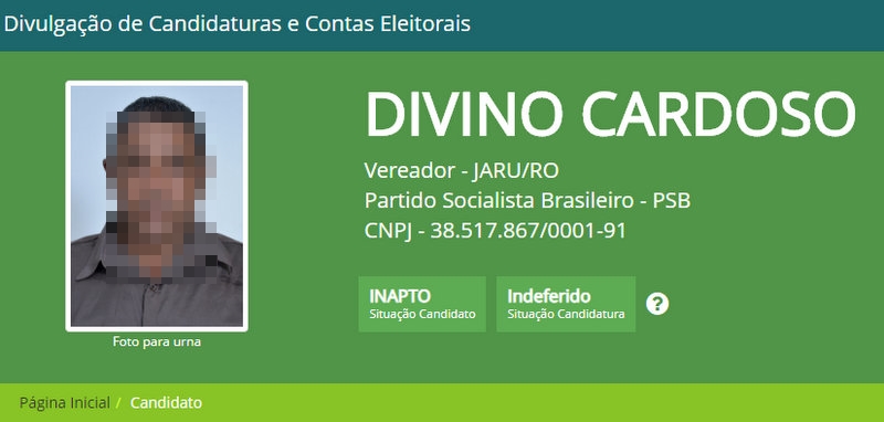 Candidato a vereador de Jaru tem candidatura indeferida pela Justiça por não conseguir assinar o próprio nome - News Rondônia