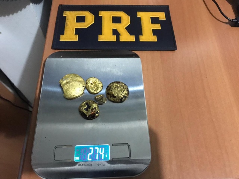 PRF apreende mais de R$ 100 mil em ouro ilegal na capital - News Rondônia