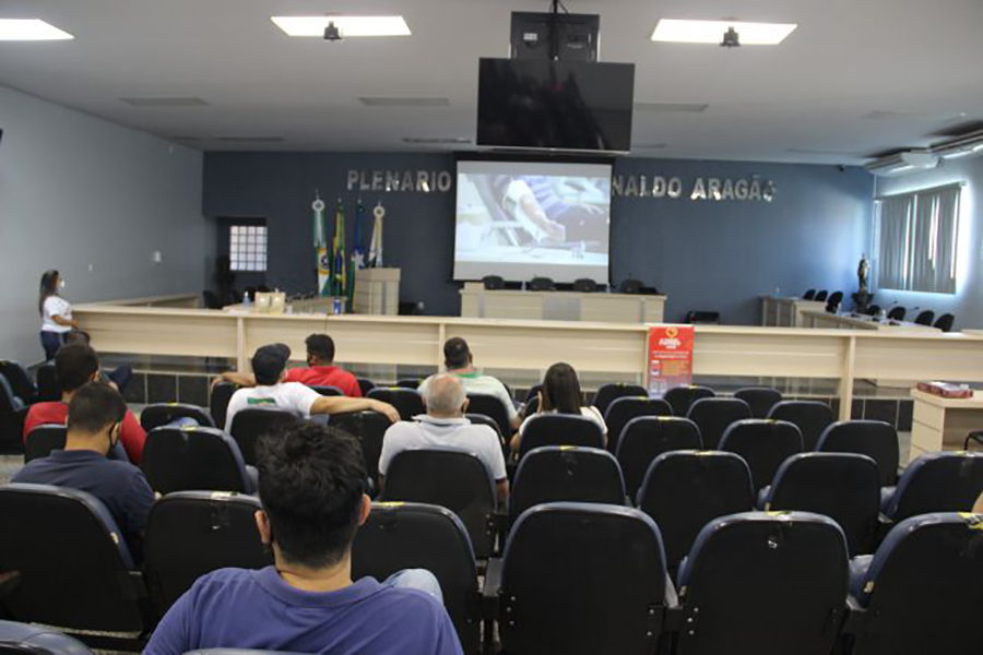 CACOAL: A Campanha de doação de sangue DOAR é UM ATO DE AMOR foi lançada na Câmara em parceria com a FHEMERON - News Rondônia
