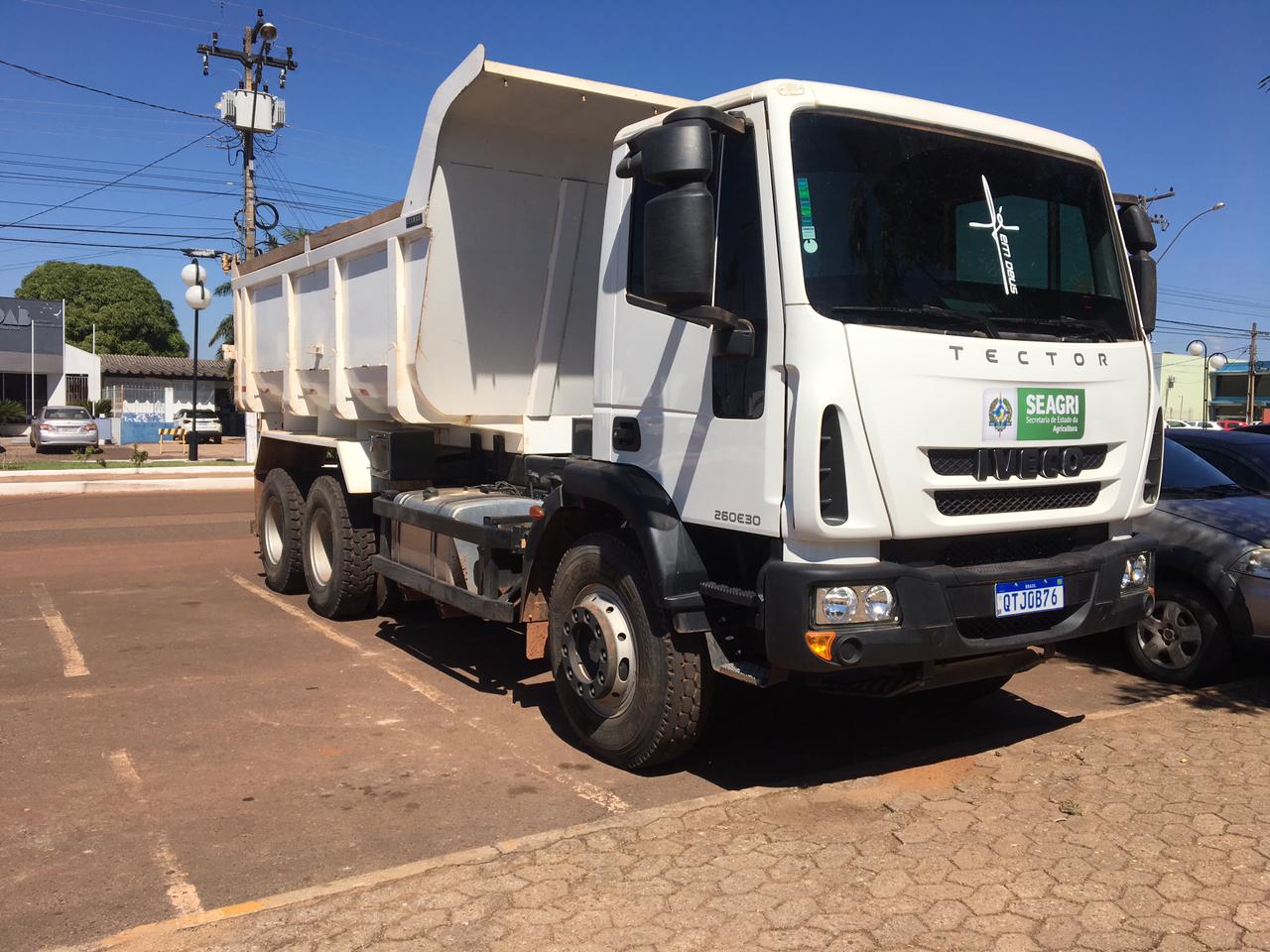 Rolim de Moura recebe caminhão caçamba para agricultura - News Rondônia