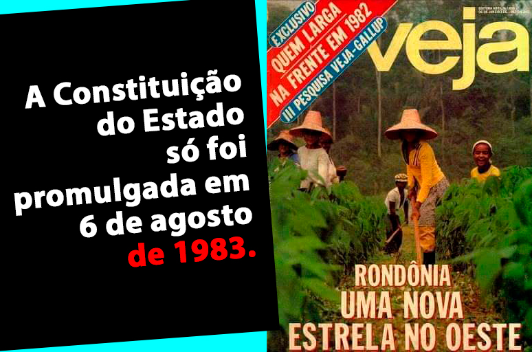 DO FUNDO DO BAÚ: INSTALAÇÃO DO ESTADO DE RONDÔNIA - News Rondônia