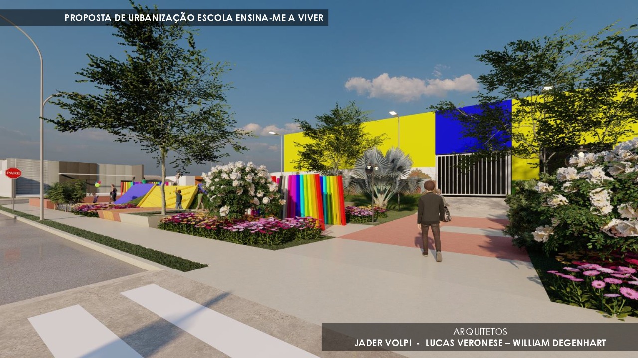Praça urbanizada em escola de Vilhena tem recurso garantido pelo deputado estadual Dr. Neidson - News Rondônia