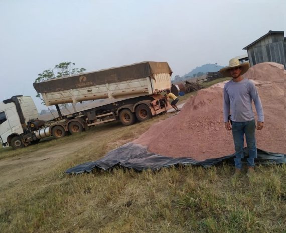 CONSERVAÇÃO DO SOLO - Programa incentiva uso do calcário para melhorar a produção e correção do solo em Rondônia - News Rondônia