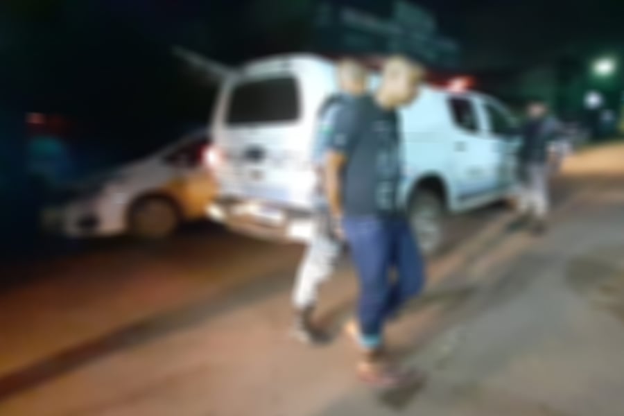 Apenado com tornozeleira desligada é preso com carro roubado no centro de Porto Velho - News Rondônia