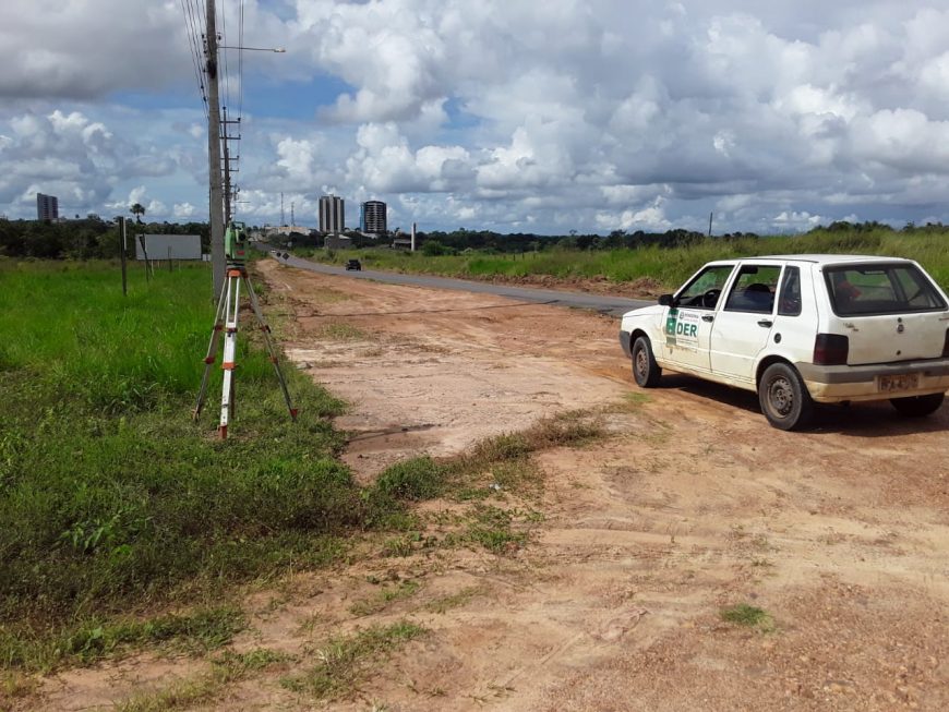 DER conclui estudo topográfico para execução de melhorias em trecho da RO-135, em Ji-Paraná - News Rondônia