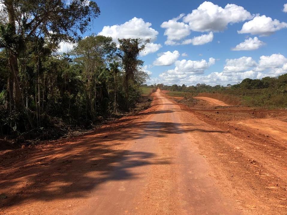 Governo de Rondônia trabalha na recuperação da RO-370 para proporcionar escoamento da produção de soja - News Rondônia