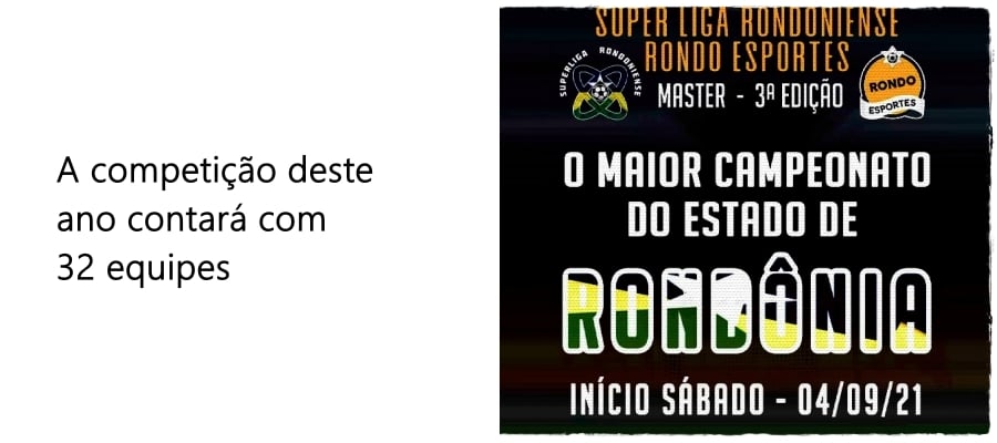 3ª Edição da Superliga Rondoniense Rondo Esportes inicia neste sábado (04) - News Rondônia