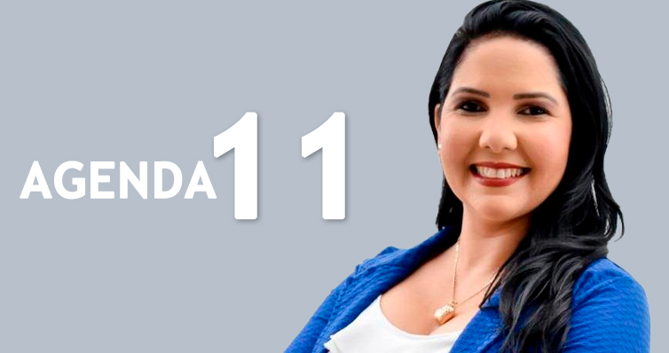 Confira a agenda da candidata Cristiane Lopes 11 para sábado, 24 - News Rondônia