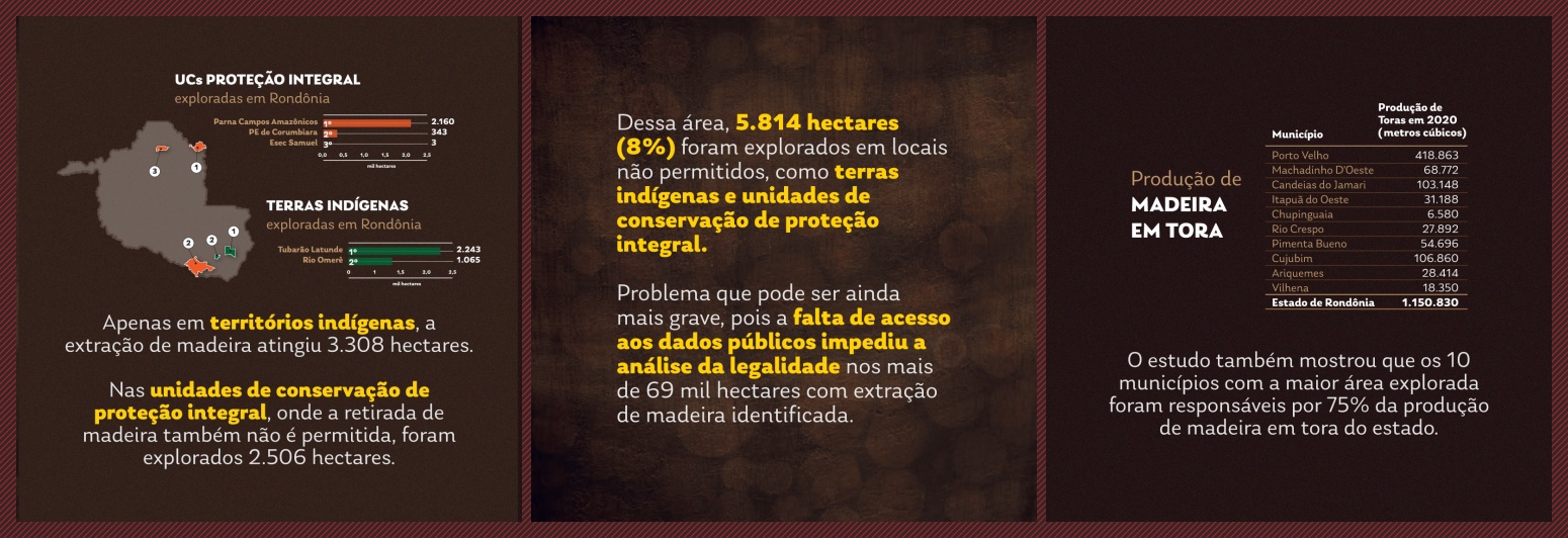 Exploração de madeira em Porto Velho desmatou 5 mil campos de futebol em dez meses; confirma Imazon - News Rondônia