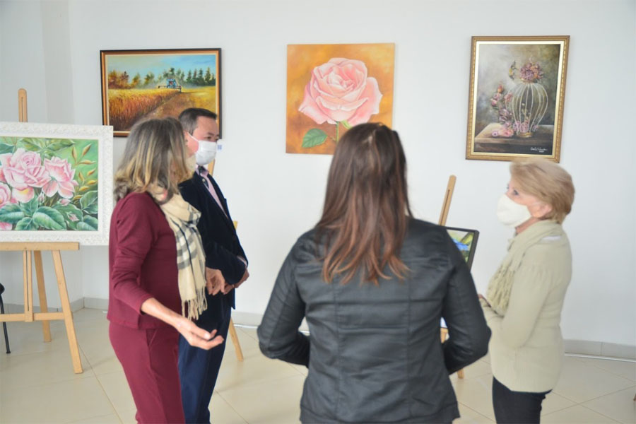Exposição inaugura em Vilhena com pinturas de vilhenenses que já circularam em outros países - News Rondônia