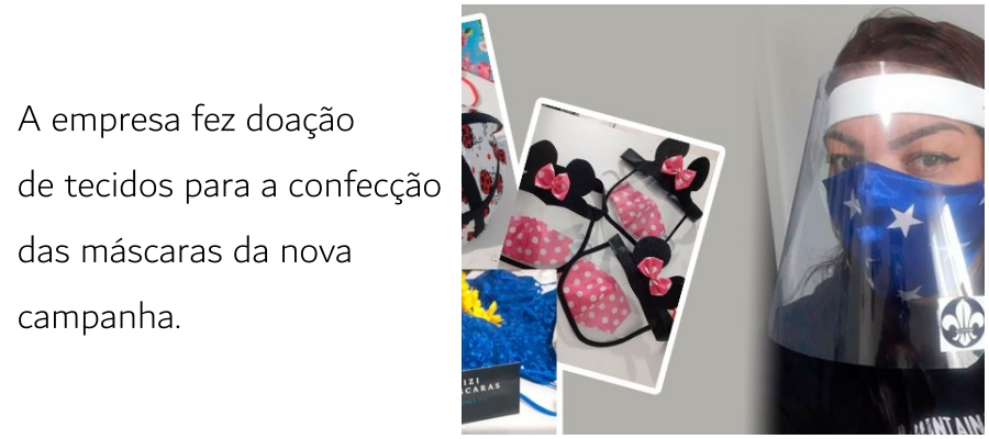 Empreendedora da costura lança a campanha 'Troque um Quilo de alimento por uma Máscara' - News Rondônia