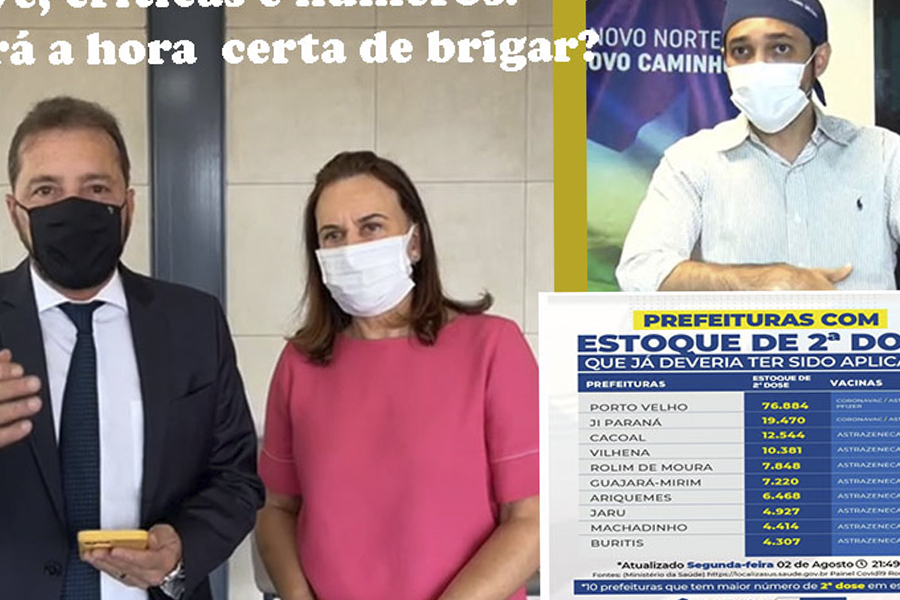 Na guerra à pandemia, SESAU e prefeitura de Porto Velho não se entendem sobre números da vacinação - News Rondônia
