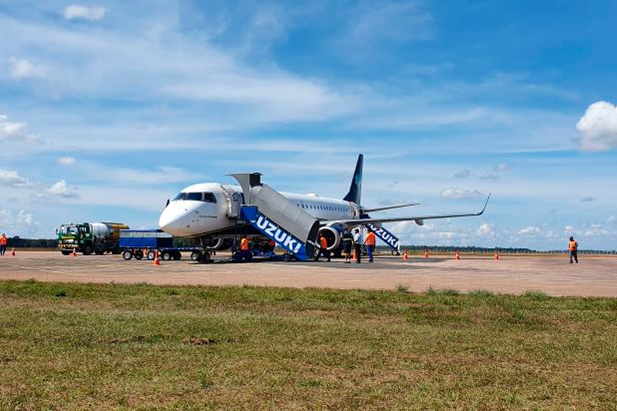 INFRAESTRUTURA - Obras de balizamento, limpeza e construção de cerca proporcionam retorno das atividades do Aeroporto de Vilhena - News Rondônia