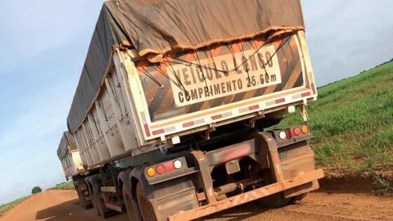 Motorista tenta furtar carga de soja de caminhão e é preso - News Rondônia