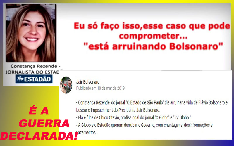 BOLSONARO CONTRA ESTADÃO E GLOBO: ESSA BRIGA ENTRE PODEROSOS PODE PREJUDICAR O BRASIL? - News Rondônia