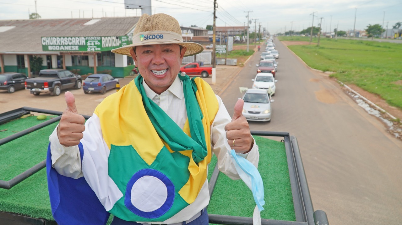 Prefeito, vice e vereadores eleitos comemoram vitória com carreata e agradecimentos - News Rondônia