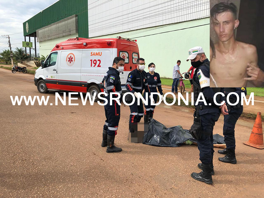 TRAGÉDIA: Jovem motociclista morre após bater contra traseira de carro e ficar com as vísceras expostas - News Rondônia