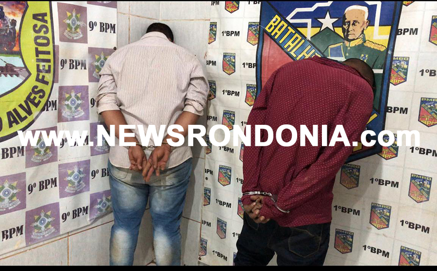 Dupla é presa com réplica de pistola após roubar casal na zona norte da capital - News Rondônia