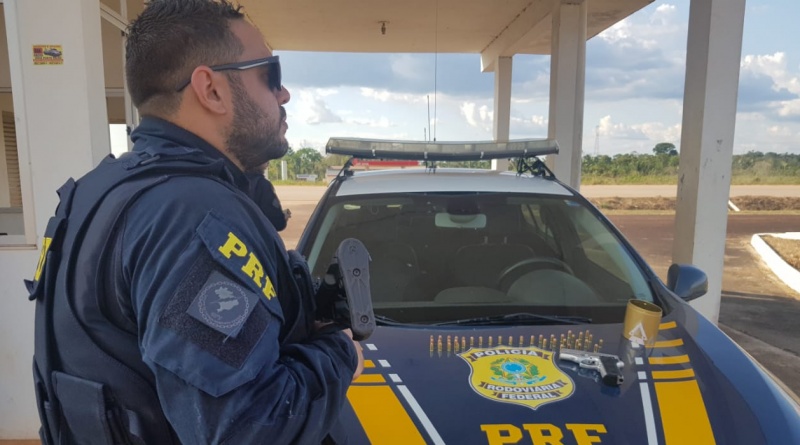 Em Porto Velho/RO, PRF apreende uma pistola Taurus e 83 munições intactas - News Rondônia