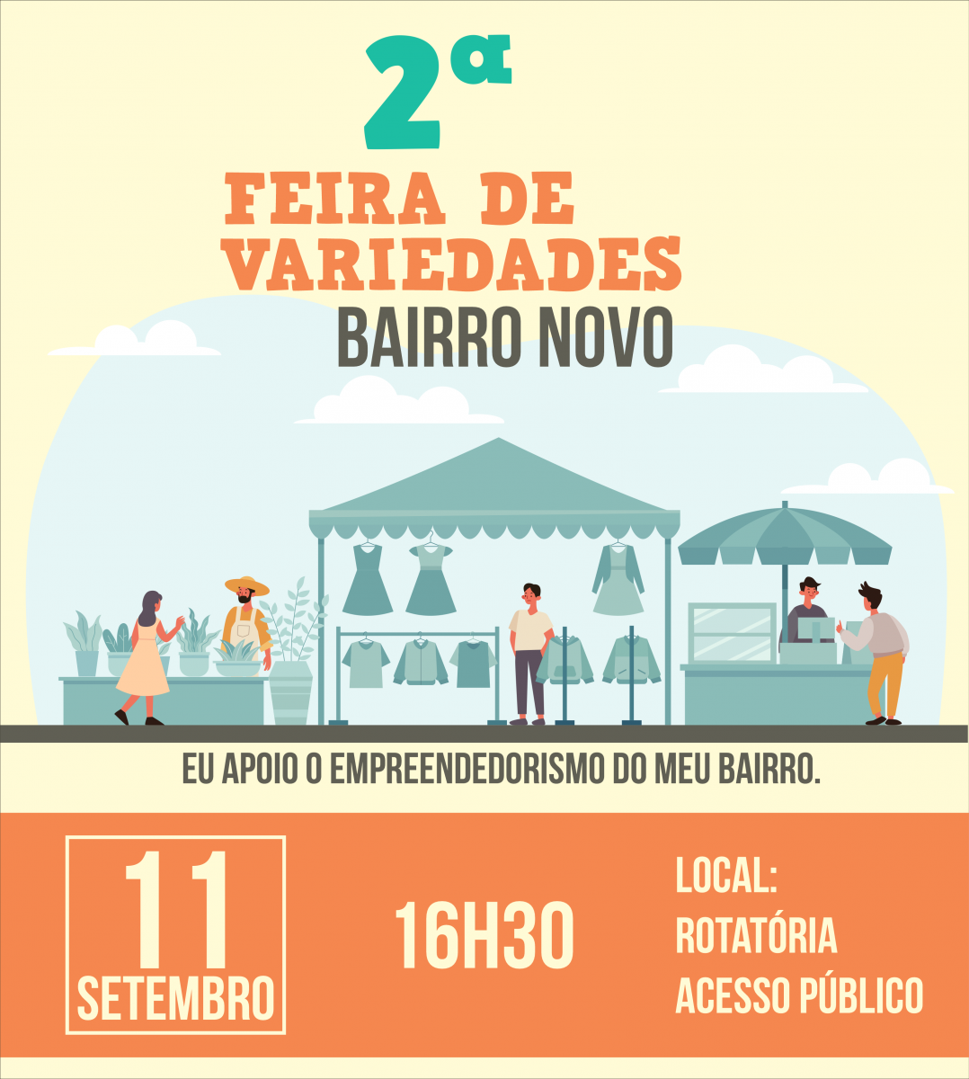 Empreendedores do Bairro Novo promovem segunda edição de feira de variedades - News Rondônia