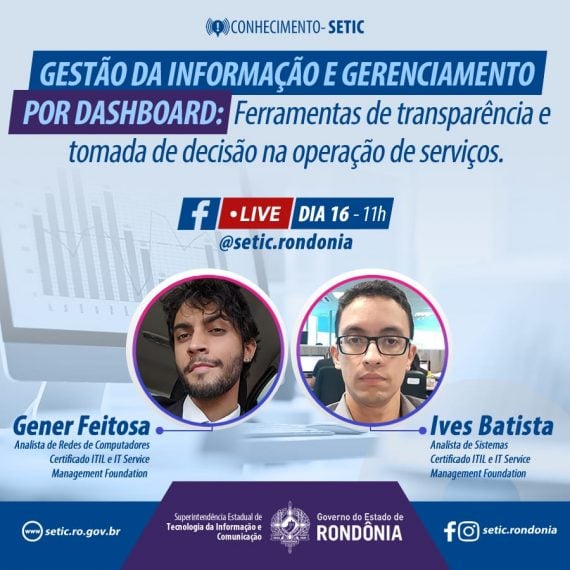 Setic incentiva servidores de Rondônia em palestras on-line para melhoria do atendimento organizacional - News Rondônia