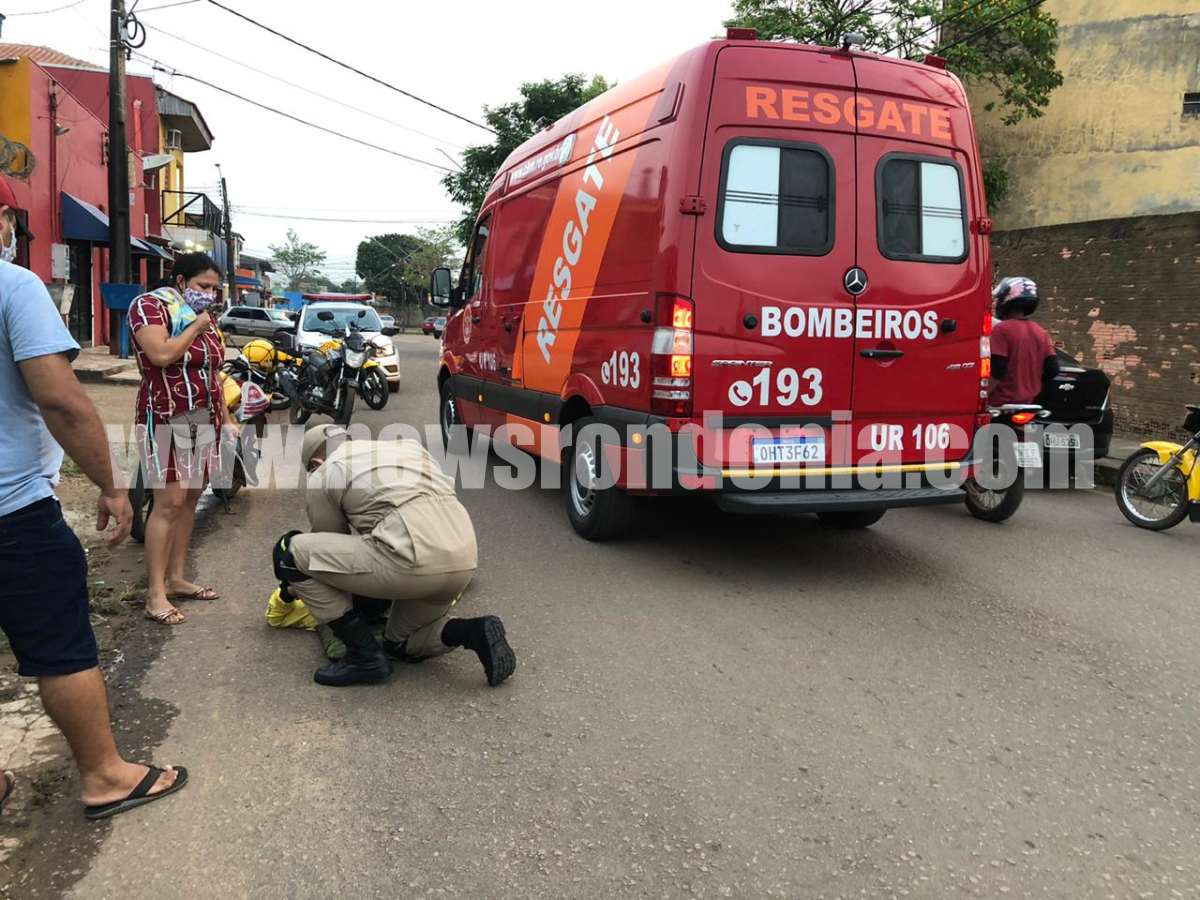 Motorista avança preferencial e causa grave acidente com mototaxista na zona sul - News Rondônia