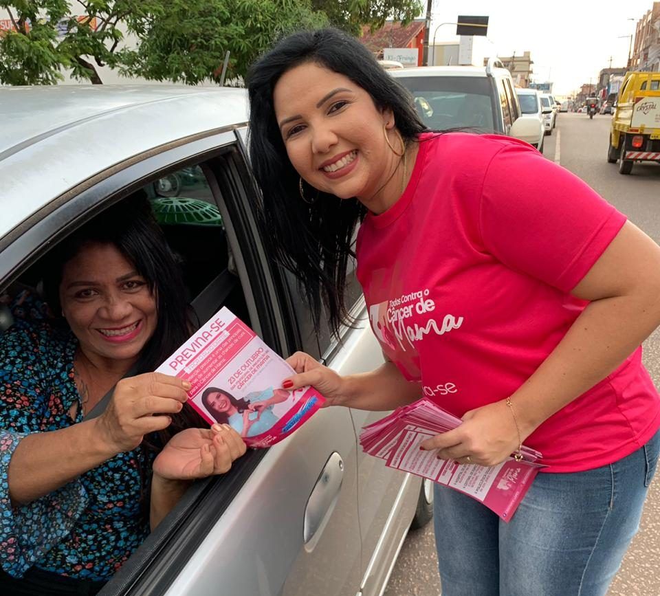 Vereadora Cristiane Lopes destaca importância da campanha do outubro rosa - News Rondônia