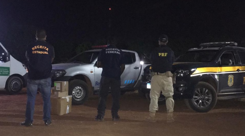 Em Vilhena, PRF, RBF e Sefin/RO identificam contrabando de eletrônicos - News Rondônia