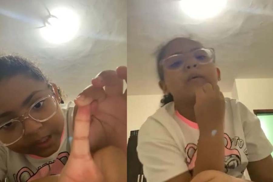 Menina de 8 ensina Libras para o vovô em vídeo fofo - News Rondônia