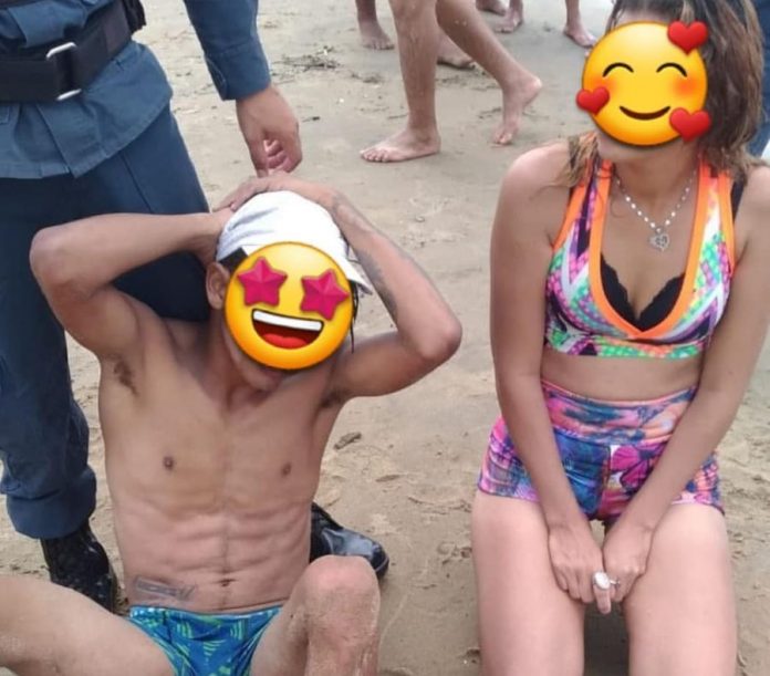 Casal é flagrado em ato obsceno em praia de Bombinhas; polícia investiga, Santa Catarina