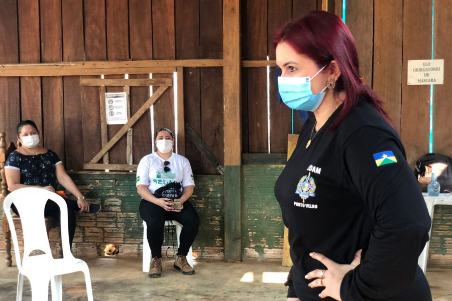 Sedam reúne extrativistas em Machadinho dOeste para falar sobre educação ambiental e programas sociais - News Rondônia