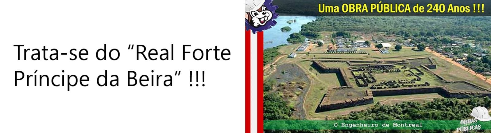 UMA OBRA PÚBLICA DE 240 ANOS!!! - News Rondônia
