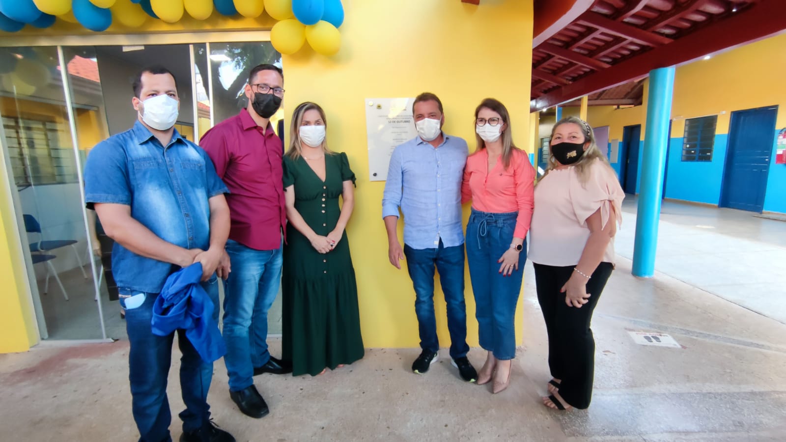 Em parceria com prefeito Hildon Chaves, Deputado Anderson participa da entrega oficial de novo refeitório e salas 100% climatizadas da Escola Municipal 12 de Outubro - News Rondônia