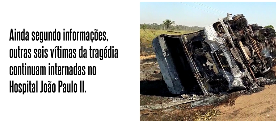 IML: corpo de duas vítimas do acidente na BR-364 são liberados para enterro; outras seis pessoas continuam internadas - News Rondônia