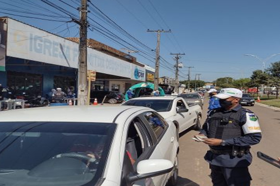 Fiscalização de trânsito proporciona segurança nas ruas da região de Jaru - News Rondônia