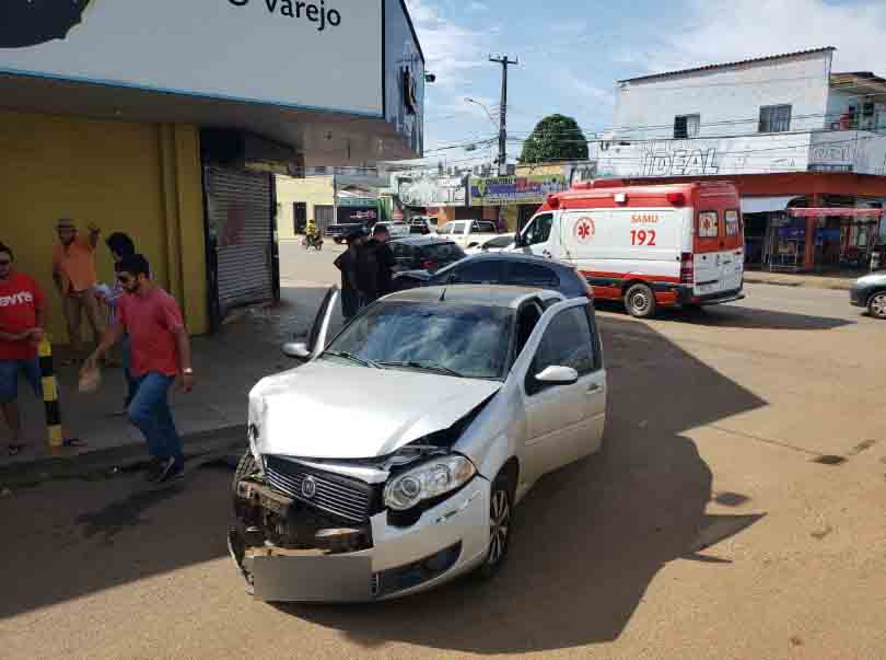 Samu é acionada para socorrer vítima de acidente na capital - News Rondônia